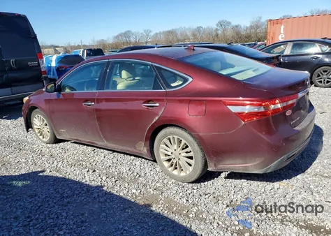 2013 Toyota Avalon Hybrid z USA, uszkodzony, nr VIN 4T1BD1EBXDU011157